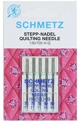 Schmetz Quilting Nadeln Dicke 75/90 - 1x5 Nadeln auf Karte