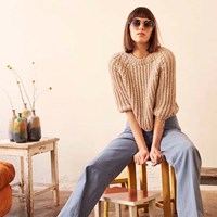Brigitte No. 4 Patentpullover Strickpaket