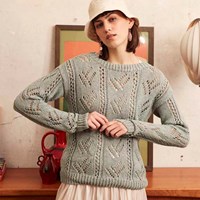 Brigitte No. 4 Zickzackpullover Strickpaket
