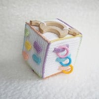 Durable activiteitenkubus rainbow en neutral