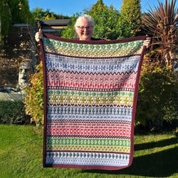 Adventures in Overlay Mosaic– Garn- und Häkelset