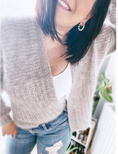 Strickanleitung Phoebes Basic Stitch Cardigan-3
