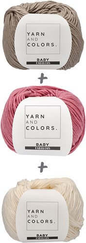 Yarn and Colors Spring Flowers Tee Häkelpaket S 2 Clay-2