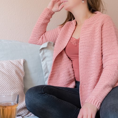 Häkelanleitung Yarn and Colors Afternoon Tea Cardigan
