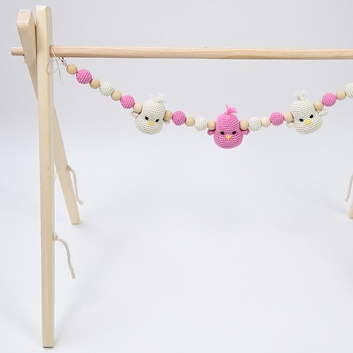 Häkelanleitung Vogel Kinderwagenkette Go Handmade-3