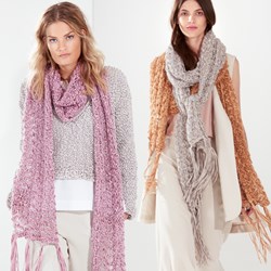 Lana Grossa Alcanto Schal Strickpaket