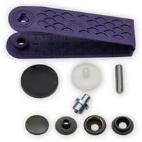 Prym Druckknöpfe ohne Nähen Sport & Camping 15mm 01 Altes Messing-2