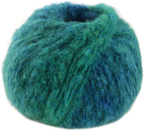 Lana Grossa Avio 020 Opalgrün/Tintenblau