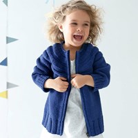 Strickanleitung Aviso Kinderjacke