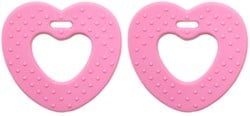 Go Handmade Beißringe Herzchen 11 Babyrosa
