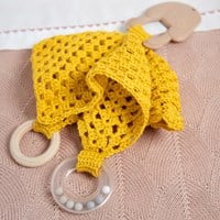 Konijn knuffeldoekje - Go Handmade Sensory Kit 