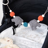 Elefanten-Kinderwagenspanner – Go Handmade Sensory Kit Häkelpaket-3