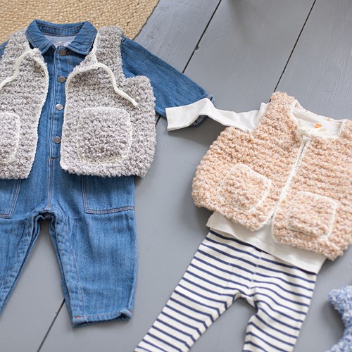 Strickanleitung Hugg Kinderweste
