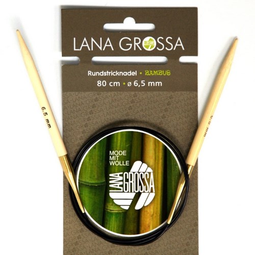 Lana Grossa Bambus Rundstricknadeln 60cm 10mm