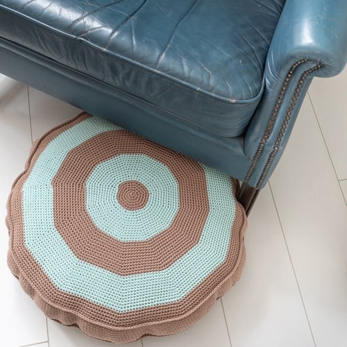 Häkelanleitung Yarn and Colors Basic Floor Cushion