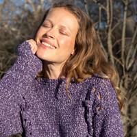 Katia Basic Merino Popcorn 108 Militärgrün-Weiß-3