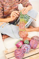 Stylecraft Crochet Vest Top and Sweater in Batik Elements Swirl DK-3