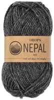 Drops Nepal Mix 506 Dunkelgrau