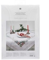 Rico Christrose Tischdecke Stickpaket-3