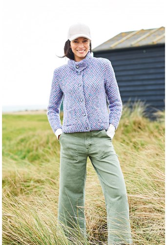 Stylecraft StrickAnleitung Bella Bella Jacken mit Rundhalsausschnitt (2 Designs)