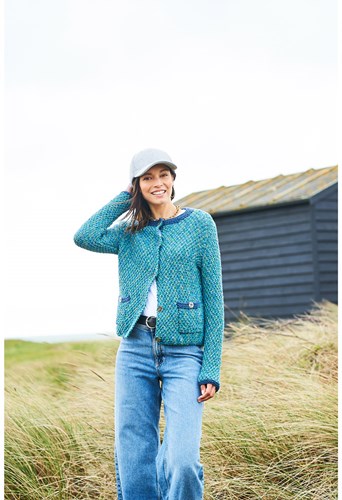 Stylecraft StrickAnleitung Bella Bella Jacken mit Rundhalsausschnitt (2 Designs)-2