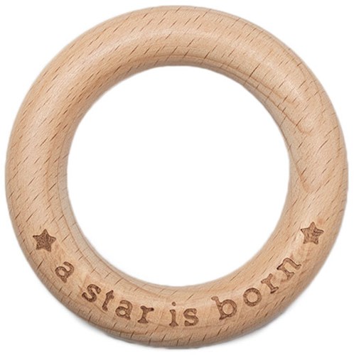 Durable Beißring Holz A Star is Born