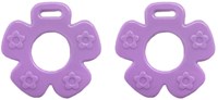 Durable Beißring Blume 183 Purple