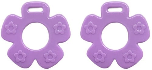 Durable Beißring Blume 183 Purple