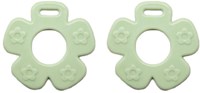 Durable Beißring Blume 369 Light Green