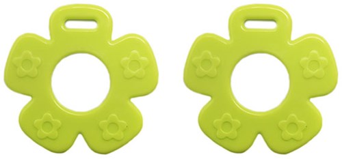 Durable Beißring Blume 547 Light Green