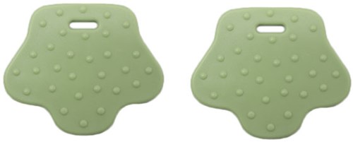 Durable Beißring Tierpfote 369 Pastel Green
