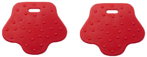 Durable Beißring Tierpfote 752 Red