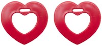 Durable Beißring Herz 722 Red