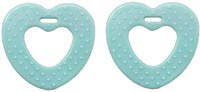Durable Beißring Herz mit Noppen 287 Mint