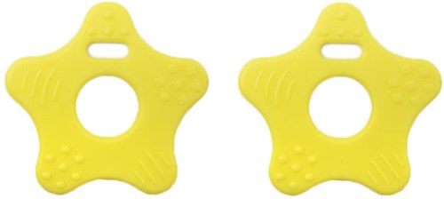 Durable Beißring Stern 644 Light Yellow