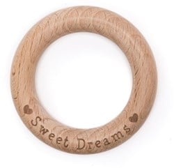 Durable Beißring Holz Sweet Dreams