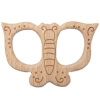 Durable Beißtier Holz Schmetterling