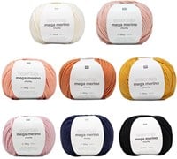 Blumen Kissen Bunt Punchneedle Paket 1-2