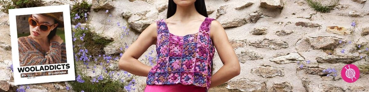 Neu: Lang Yarns Wooladdicts #14: Entdecke trendige Mode für den Sommer!