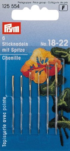 Prym Sticknadeln Nr. 18-22 (mit Spitze)