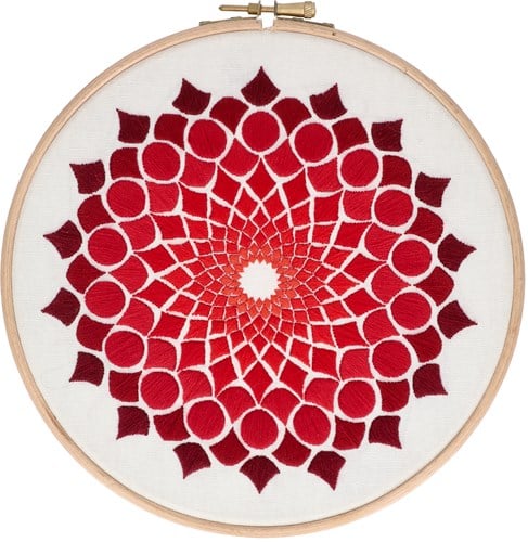 Kaleidoscope OG (20 cm) Stickpaket 001 Rot