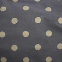 Stricktasche Charcoal Polka Dot-2