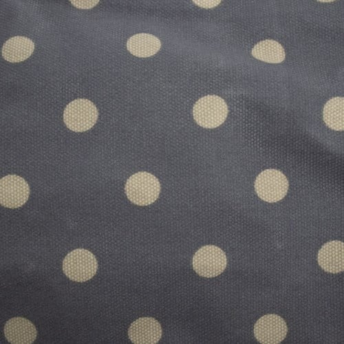 Stricktasche Charcoal Polka Dot-2