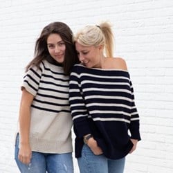 Strickanleitung Bretonischer Streifenpullover