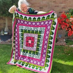 Rosina Plane - Mile Cross Sampler Blanket CAL Garn- und Häkelpakete