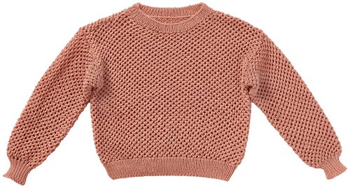 Brigitte No. 4 Ajourpullover Strickpaket-2