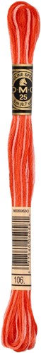 DMC 117MC Mouliné Spécial Stickgarn 8m 106