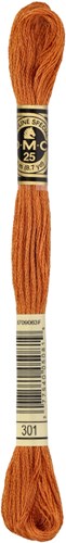 DMC 117MC Mouliné Spécial Stickgarn 8m 301