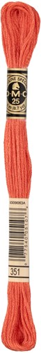 DMC 117MC Mouliné Spécial Stickgarn 8m 351