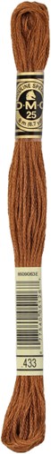 DMC 117MC Mouliné Spécial Stickgarn 8m 433